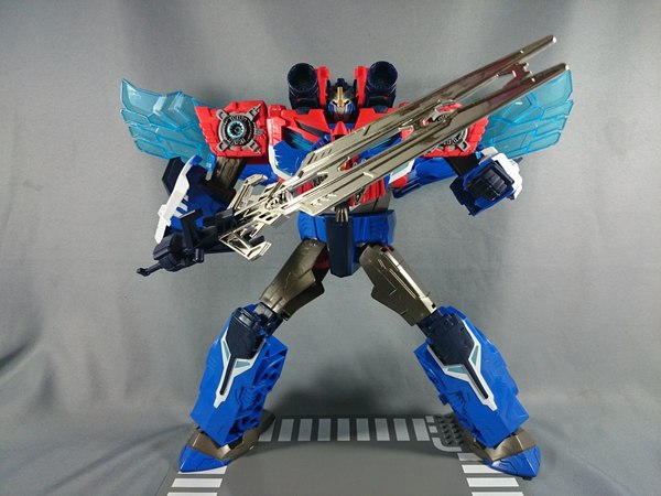 TAV 50 Hypersurge Optimus Prime Transformers Adventure Figure In Hand Photos 12 (12 of 13)